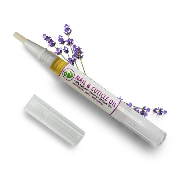 Nail & Cuticle Oil PEN | Restores & Protects Damaged | Moisturizes, Strengthens, Shines | Lavender | MONA Brands | 1-PK 2.5 mL