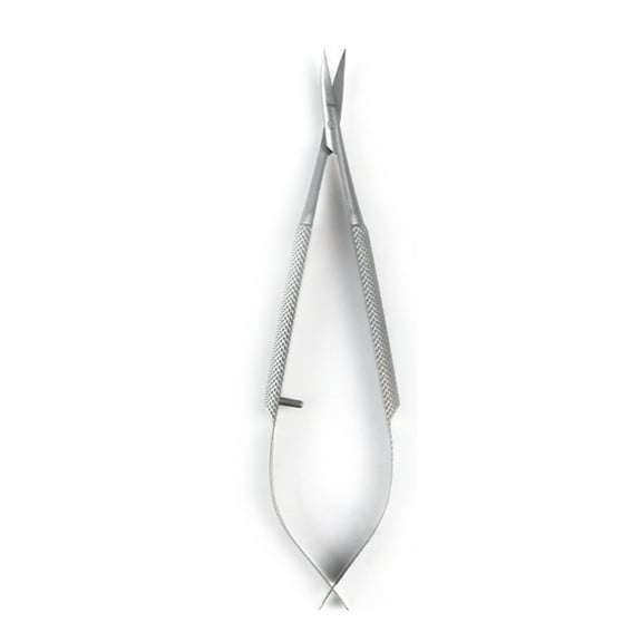 Nail Cuticle Scissor Non-slip Anti-rust Sharp Tight Closure Single Cross Spring Russian Style Dead Skin Cutter with Protective Cover Everyday Life