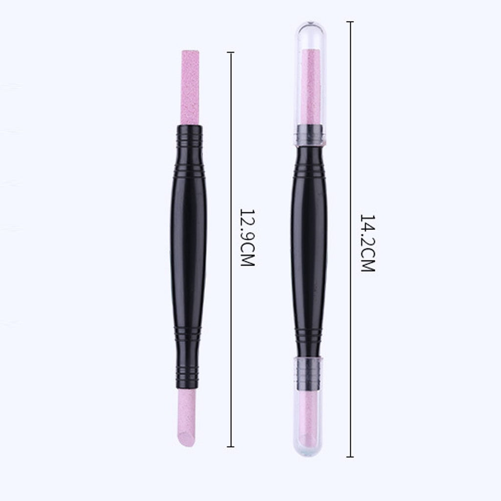 Nail Dashes Cuticle Gel Pen Nail for Split Nails Natural Practice Hand