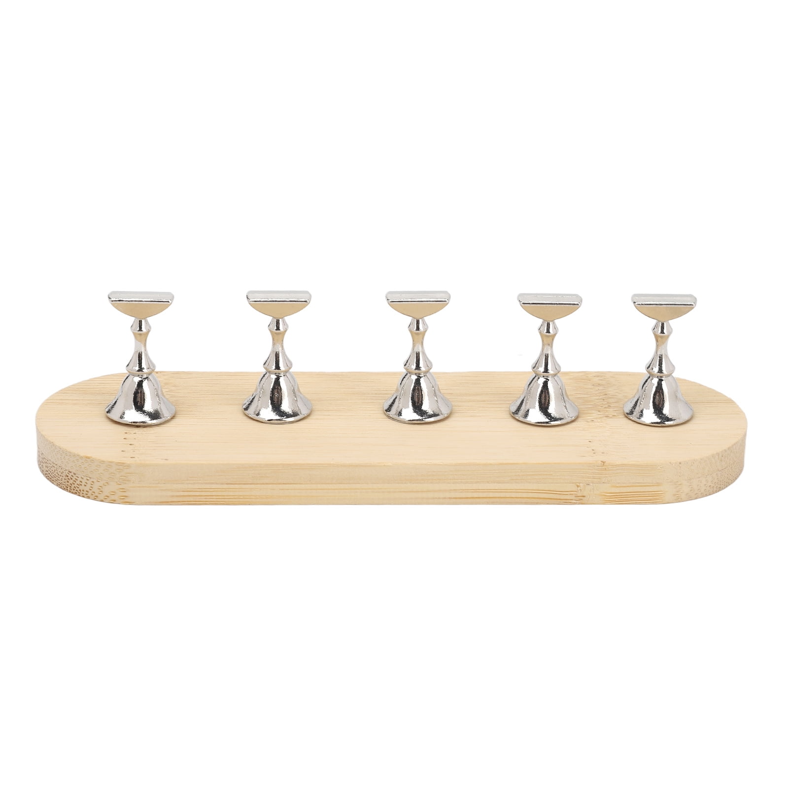 Nail Display Stand DIY Log Press On Fixation Fake Nail Holder