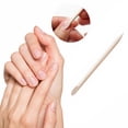 thumbnail image 1 of Nail Dressing Tools Orange Stick Wooden Cuticle Pusher 7.5cm - Double-Sided Multi-Functional Manicure Pedicure Tool, Dead Skin Remover, Nail Polish Cleaner, Easter, Christmas Gift Makeup Organizers, 1 of 9