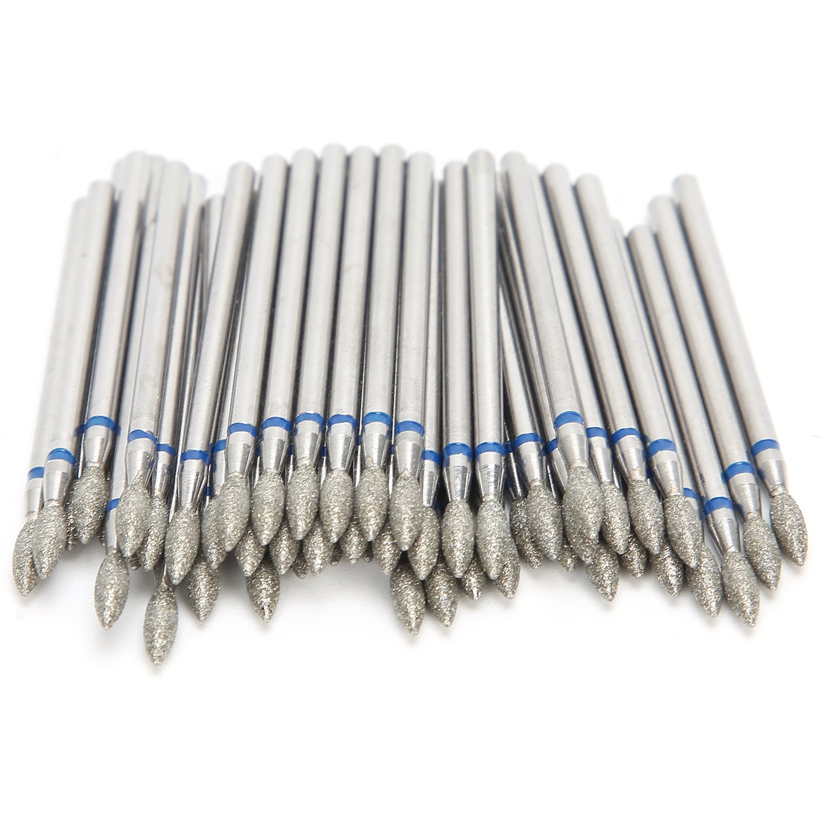 Nail Drill Bits, 50Pcs Nail Polishing Grind Head Replacement Accessory