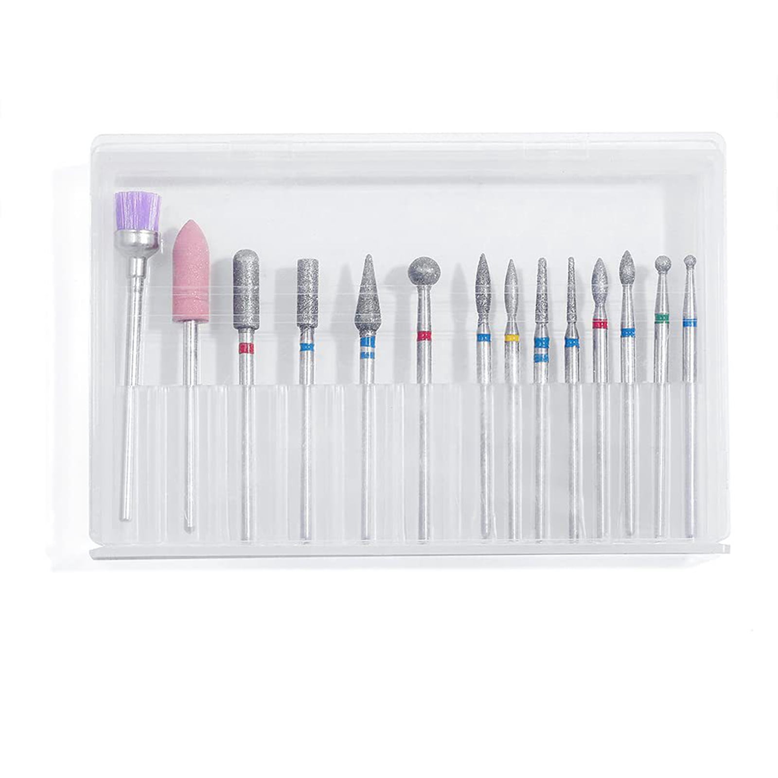 Nail Drill Bits,Remover Mani Pedi Remover Pedicure Drill Set Nails Nail Drill Nails Cuticle Remover Mani Pedi Tool Pedicure Tool 14pcs Set Nails Cuticle Simbae Huiop Eryue