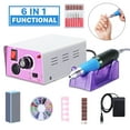 thumbnail image 1 of Nail Drill Electric Nail File Machine, 25000RPM Manicure Drill for Acrylic Nails Remove Gel Polish Poly Nail Extension Gel, 1 of 12