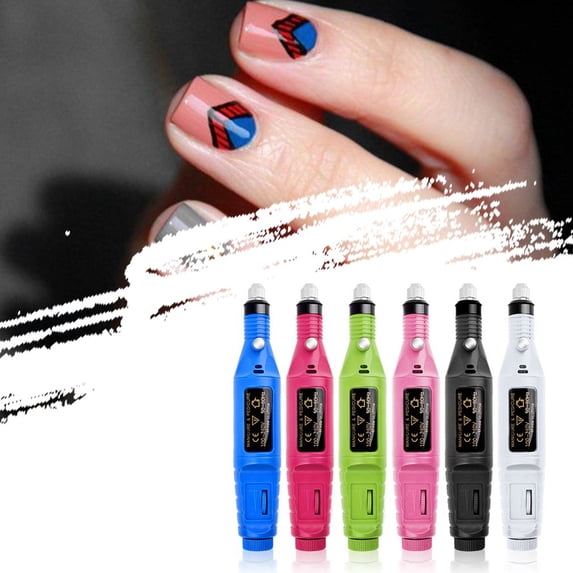 Nail Drill Handpiece Professional Electric Manicure Pedicure Drill Replacement Pen Nail Grinder Handpiece(White)