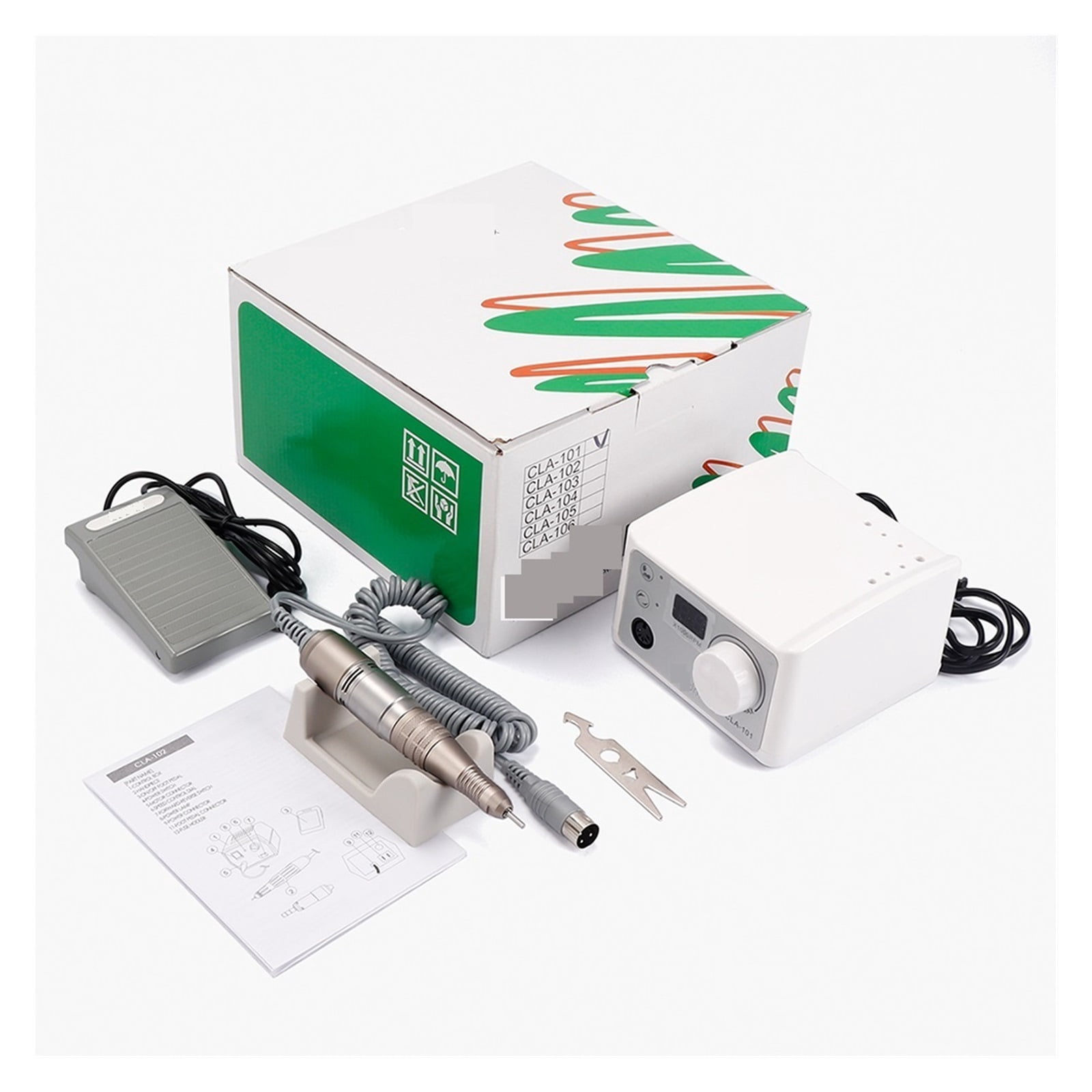 Nail Drill Machine, 35000RPM Electric Manicure Drill Set For Manicure, Apparatus Nail Pedicure Tools ,Lightweight and Portable