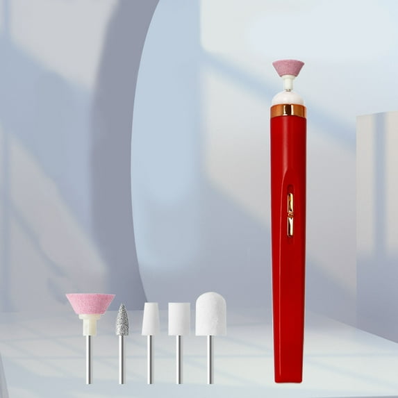 Nail Drill Machine Manicure Set 5 in 1 Pedicure Tool Kit for Home Salon Acrylic Gel Polish Removal Art Design