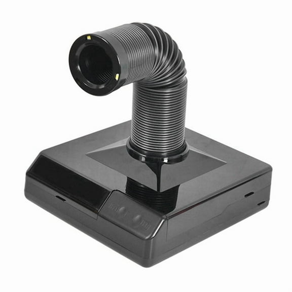 Nail Dust Absorber Filter Welding Fume Extractor for Engraver/Cutting, Wood Burning, 3D Printer Black US Plug