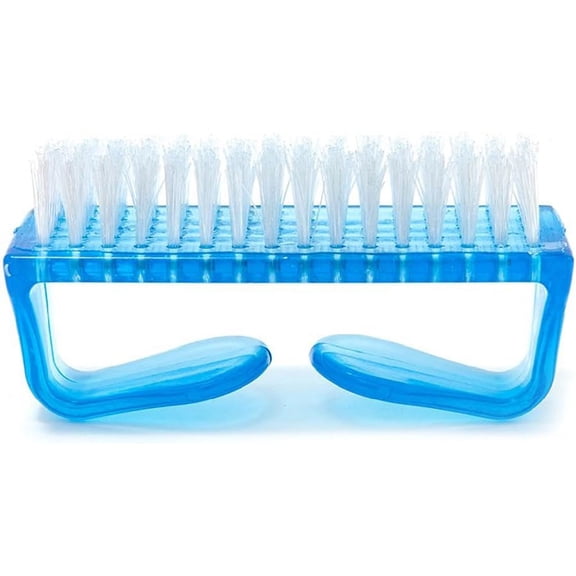 Nail Dust Brush Handle Grip Nail Brush Hand Fingernail Brush Cleaner Scrubbing Kit Pedicure For Toes And Nails Men Women Nail Cleaning Brushes