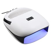 Nail Dust Vacuum, 140W 3-IN-1Multifunction Nail Dust Vacuum Cleaner Electric Nail Drill UV LED Nail Lamp Manicure Machine For Nail Salon Too ,Powerful Suction