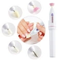 thumbnail image 1 of Nail Electric Manicure Set,Portable Buffer Fingernail Grinder Kit Multi-function Natural Toe Nail Polisher Burnishing Machine for Home Salon (5 in 1), 1 of 10