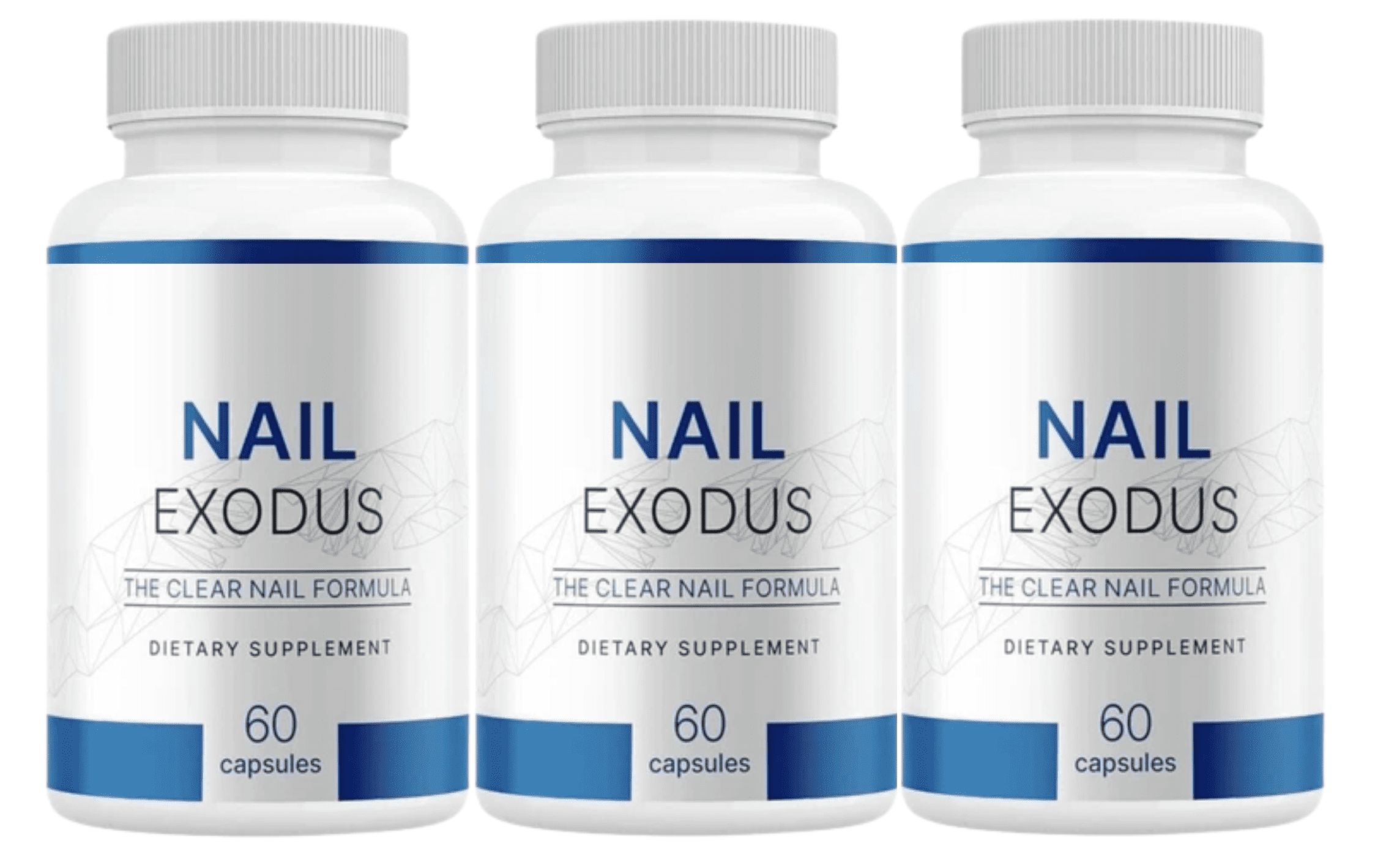 Nail Exodus - The Clear Nail Formula (3 Bottle Pack)
