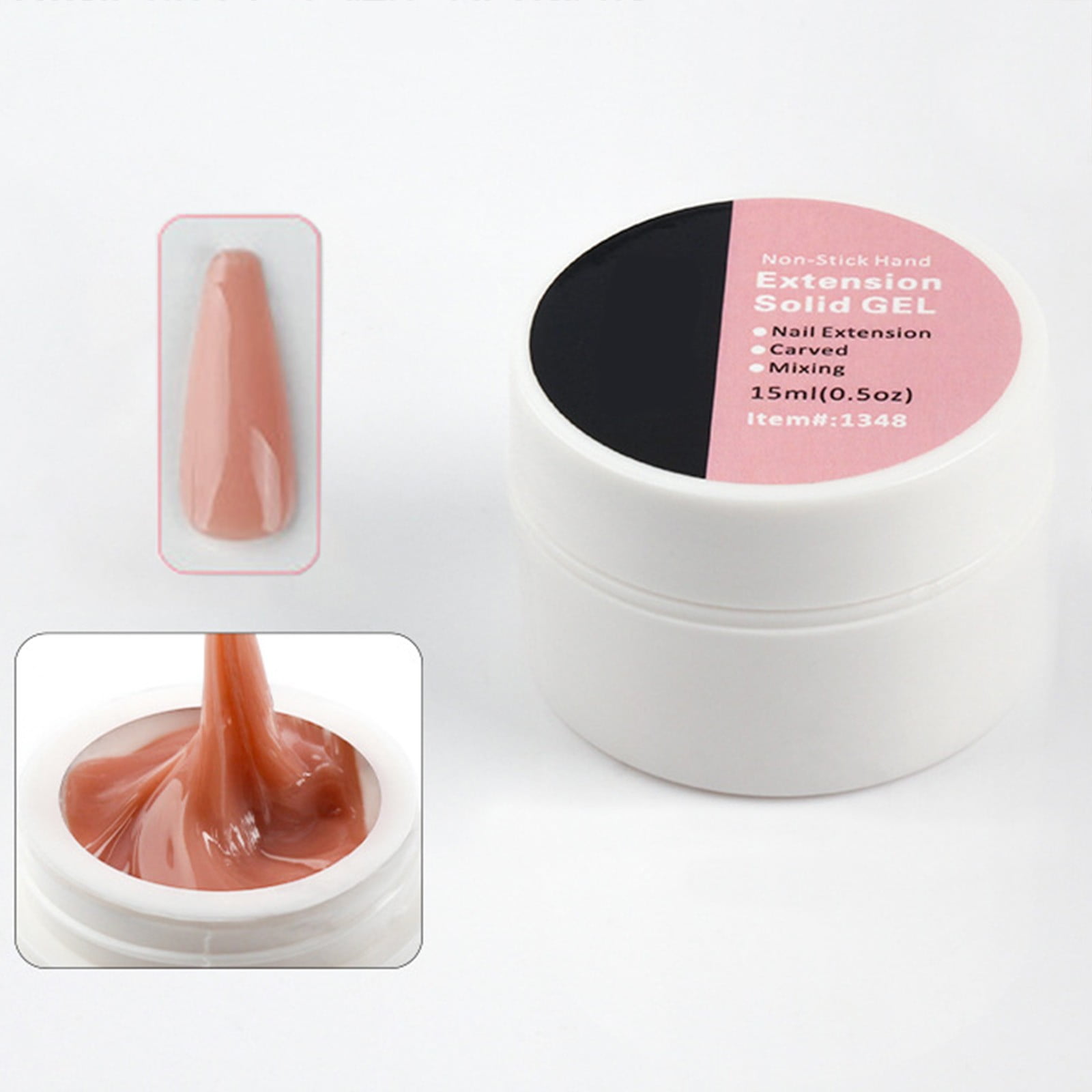 Nail Extension Glue Solid Non Stick Hand Nail Salon Paper Forms for
