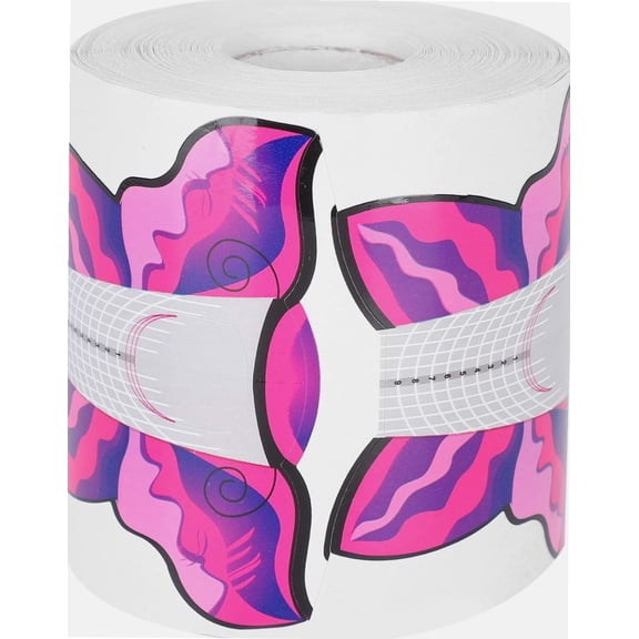 Nail Extension Sticker Nails Extension Forms Guide Nail Extension UV Builder Paper Convenient for Nail Salon Use for Professional Use