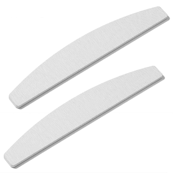 Nail File - 180/240 Grit Emery Boards for Nails, 2Pcs Dual-Sided Fingernail Files for Natural Nails Prep & Buffing