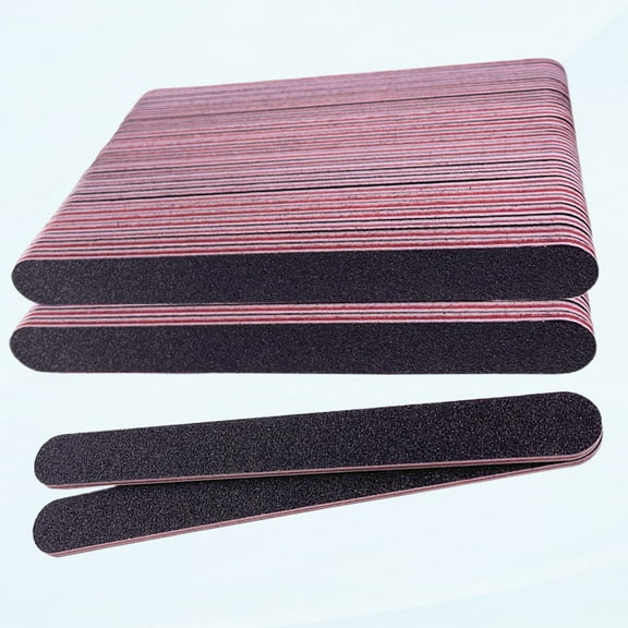 Nail File (40 pcs), Emery Board Nail Files for Acrylic and Natural Nails, 100/180 Grit Double Sided Emery Boards for Nails Bulk Fingernail Filer for Manicure Set Professional Finger Nail Files