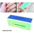 Nail File Block 4 Way Nail File Sanding Beauty Tools Sandpaper