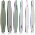 thumbnail image 1 of Nail File Buffer, 6 Pcs Professional Nail File Set Double Sided Grit 100/150/180/220/240/280/1000/4000 Buffer Emery Board Manicure Tools for Nail Grooming Styling,Nail Buffer File Block Nail Polisher, 1 of 7