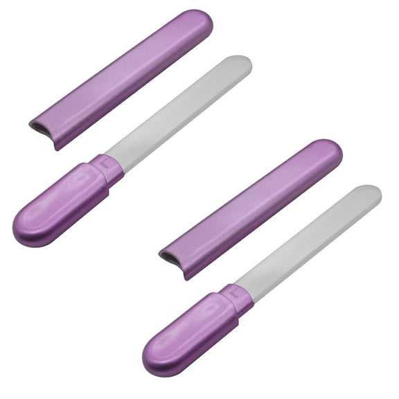 Nail File,Glass Diamond Salon Beauty Nail Buffer with Case for Natural and Acrylic Nails Top Birthday Festival Gift for Women and Man