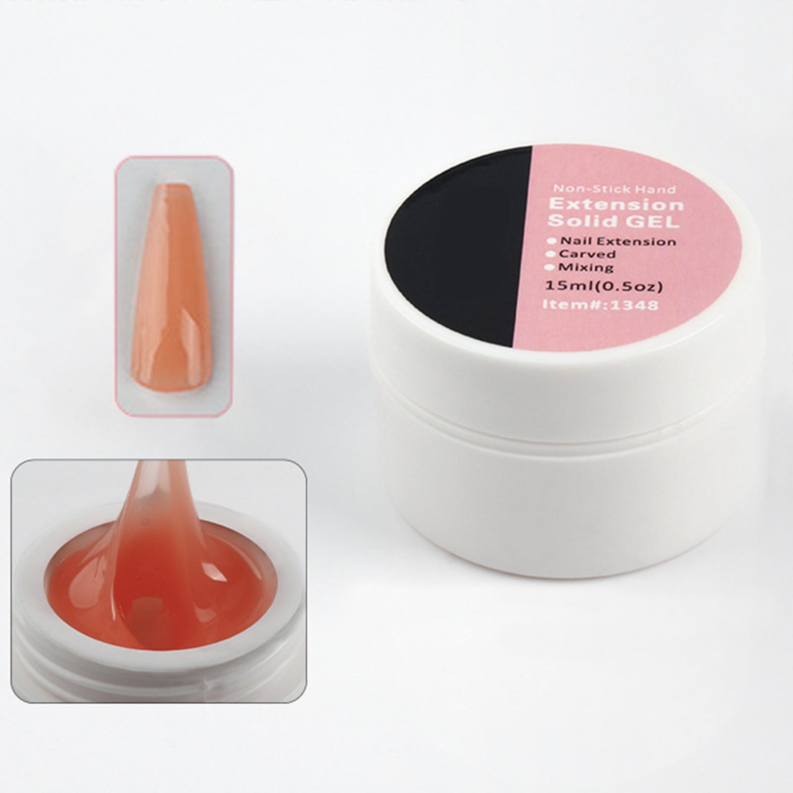 Nail Form Coffin Clear Nail Tips Gel Nail Hardener Gel Nail