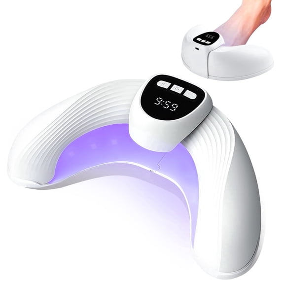 Nail Fungus Laser Device, LED Light Device, Home Toenail Repair Treatment for Multiple Toenails & Fingernails, Solution for Damaged Discolored Thick Toenails & Fingernails