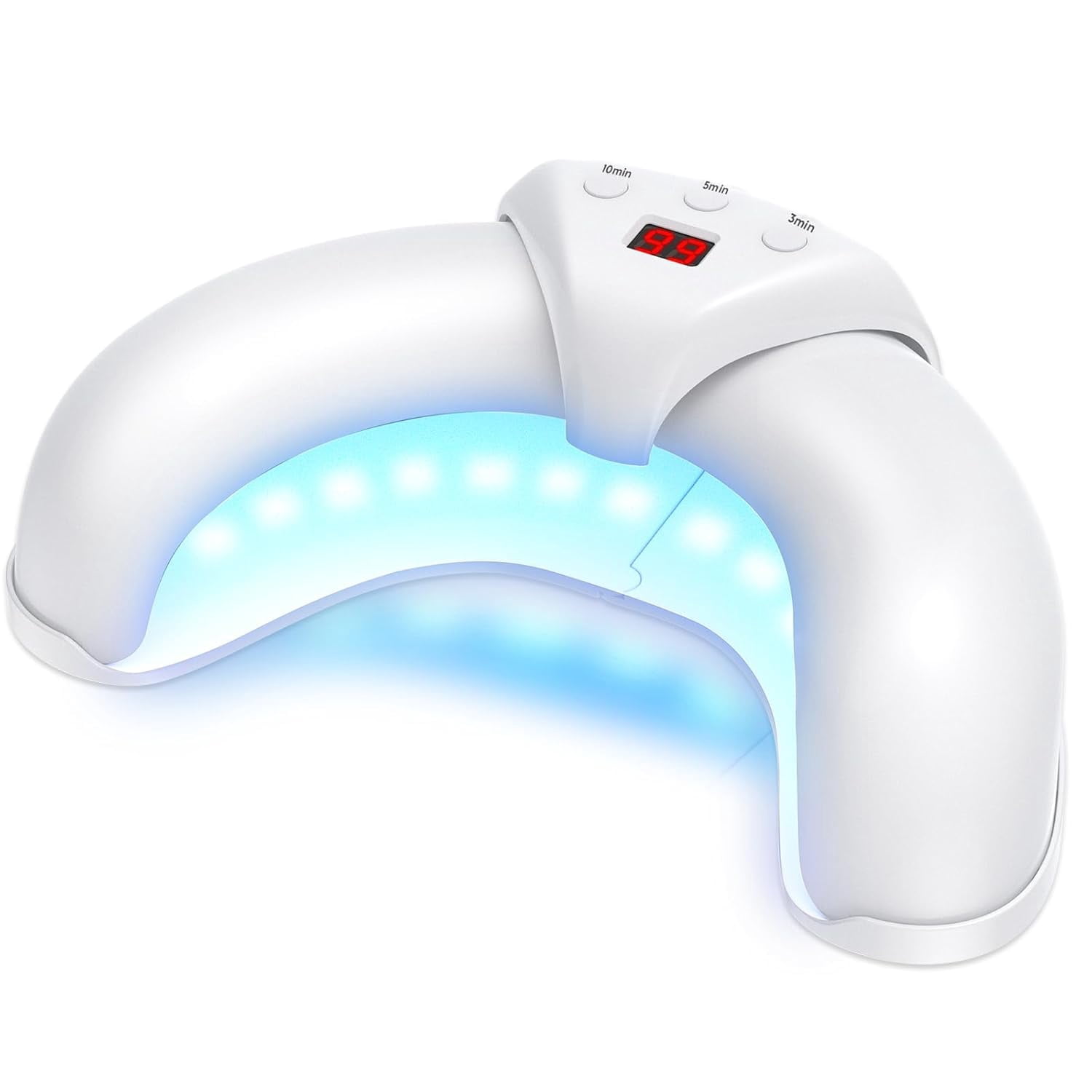 Nail Fungus Light Device for Multiple Toenails, Repair Appearance of