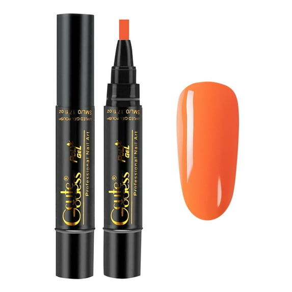 Nail Gel Pen Collection - Step Nail Art Pencil, No Base Top Coat Required, Bright Colors High Saturation, Quick Drying Long Lasting, DIY Salon Manicure, Valentine’s Day Easter Makeup Organizers