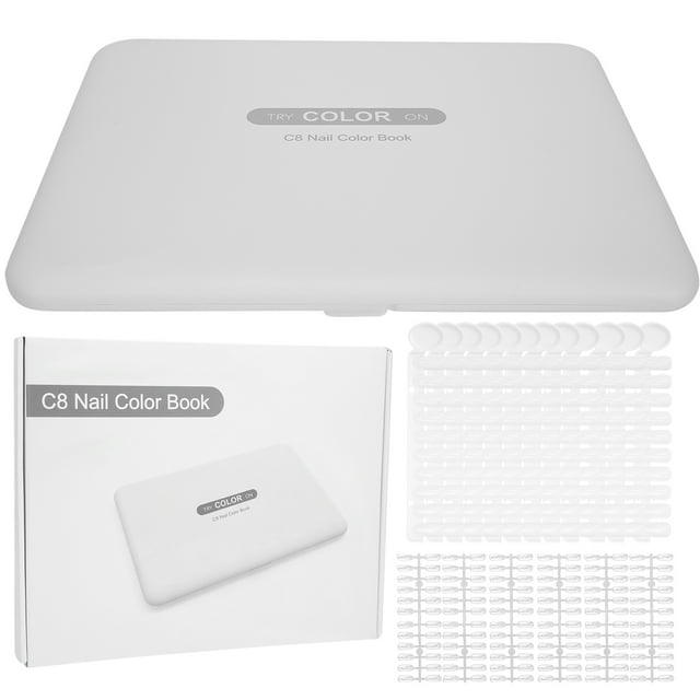 Nail Gel Polish Display Book Detachable Nail Color Display with