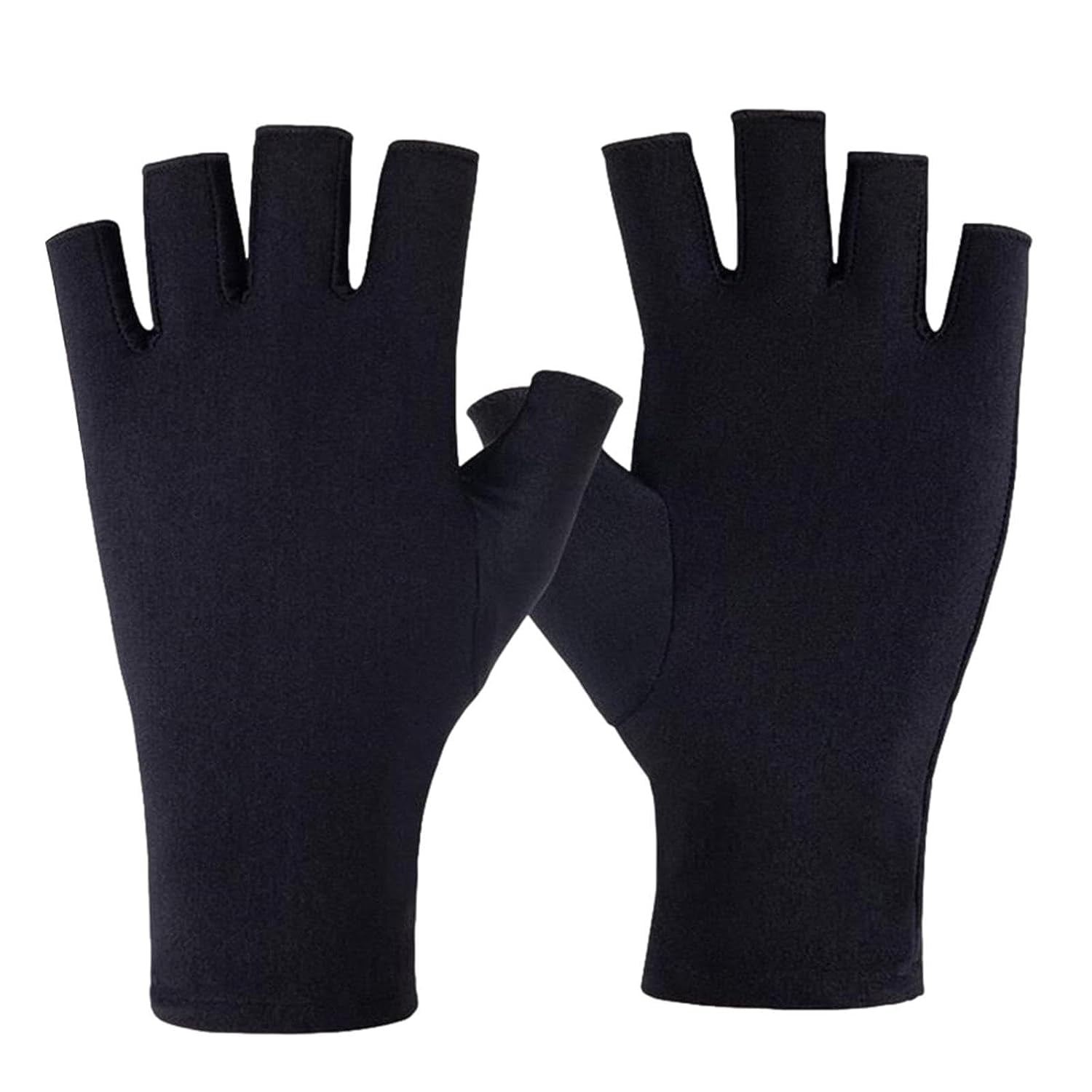Nail Gloves UV Light Fingerless Manicure Gloves UV Protection UV