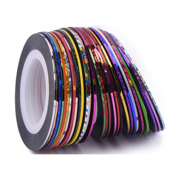 Nail Gold and Silver Thread Nail Painting Thread Extra Fine Laser Beam