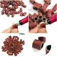 thumbnail image 1 of Nail Grinding Head Wheel Sand Ring Machine Abrasive Discs 100pc Pack Manicure Pedicure Drill Bits 100PCS, 1 of 5