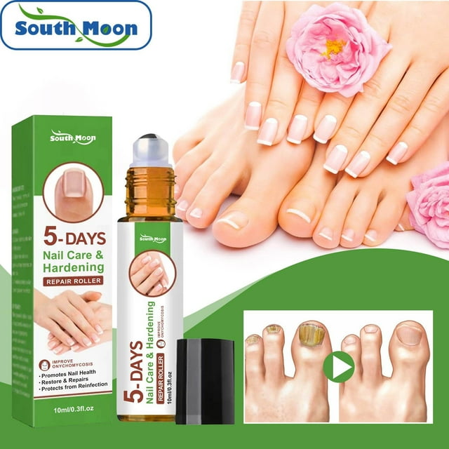 Nail Growth and Hardening Repair Roller Cracked Nail Repair, Nail Strengthener for Damaged Nails