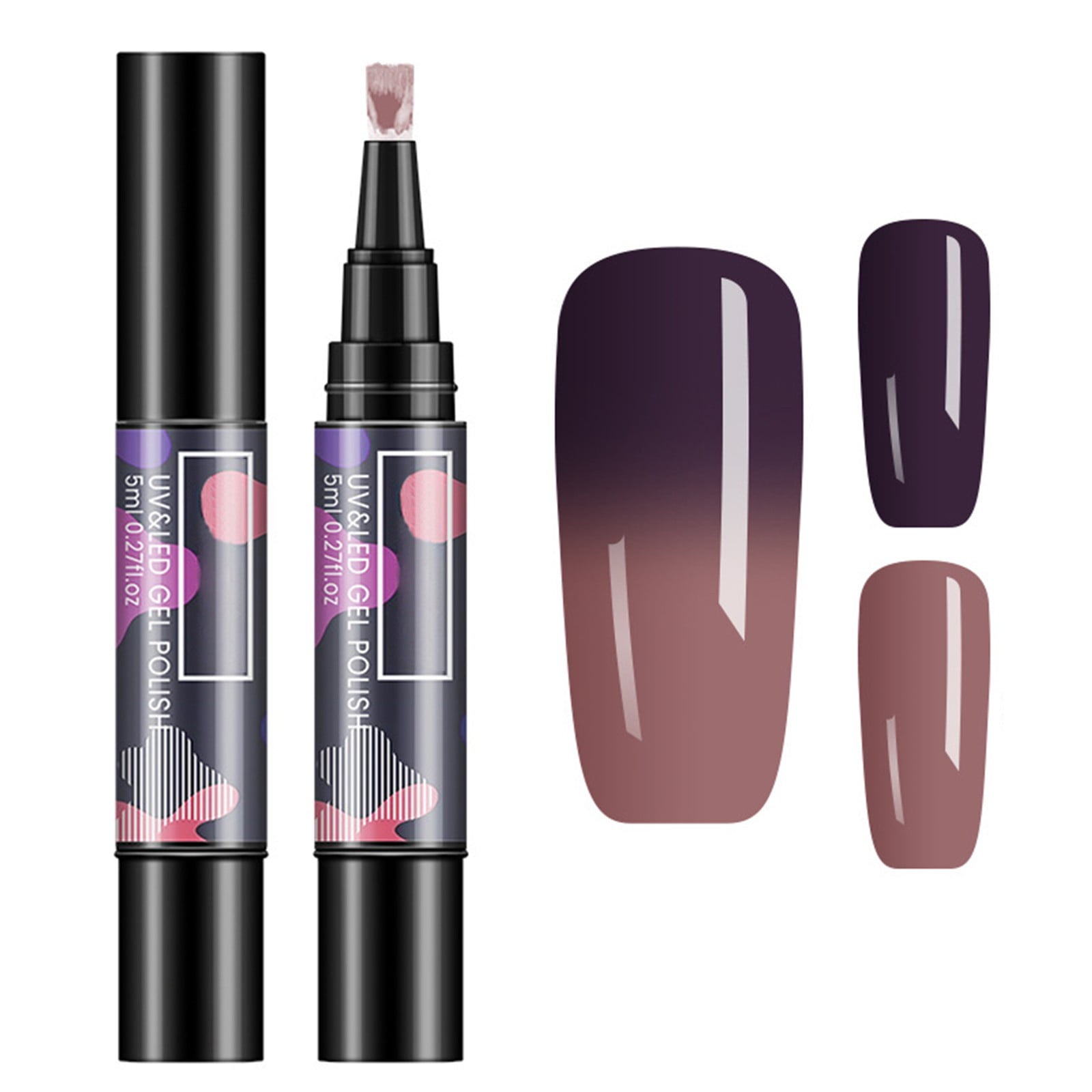 Nail Guards for on Nails French Manicure Pen And Polish Cuticle Gel Polish Hedgehog Nail Brush