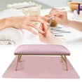 thumbnail image 1 of Nail Hand Pillow and Table Mat Set Nail Art Cushion Mat Set, Desk Soft Nail Hand Rest Holder Hand Cushion for Salon Home Arm Pink, 1 of 10