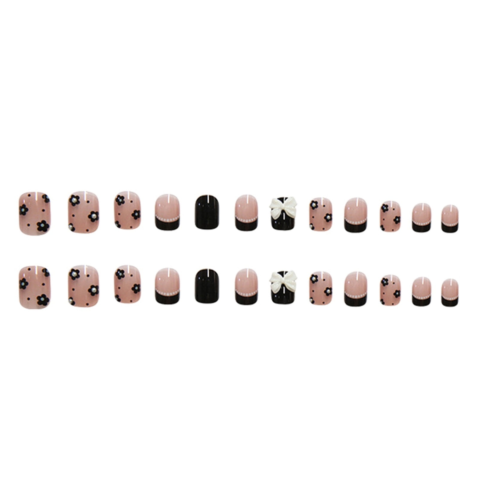 Nail Holder on Nails for Girls Age 9 Acrylic Nails Tips Clear Coffin