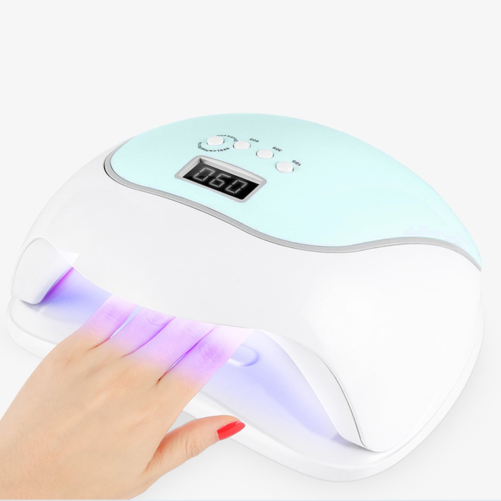 Elainilye 120W Nail Lamp and Dryer for Gel Polish, LED Light Nail Art ...