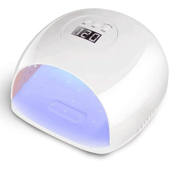 Nail Lamp for Gel Polish,72W 36 LED Professional Nail Dryer UV LED Nail Lamp with 3 Timer Setting Pink Valentine Gift for Woman Girl