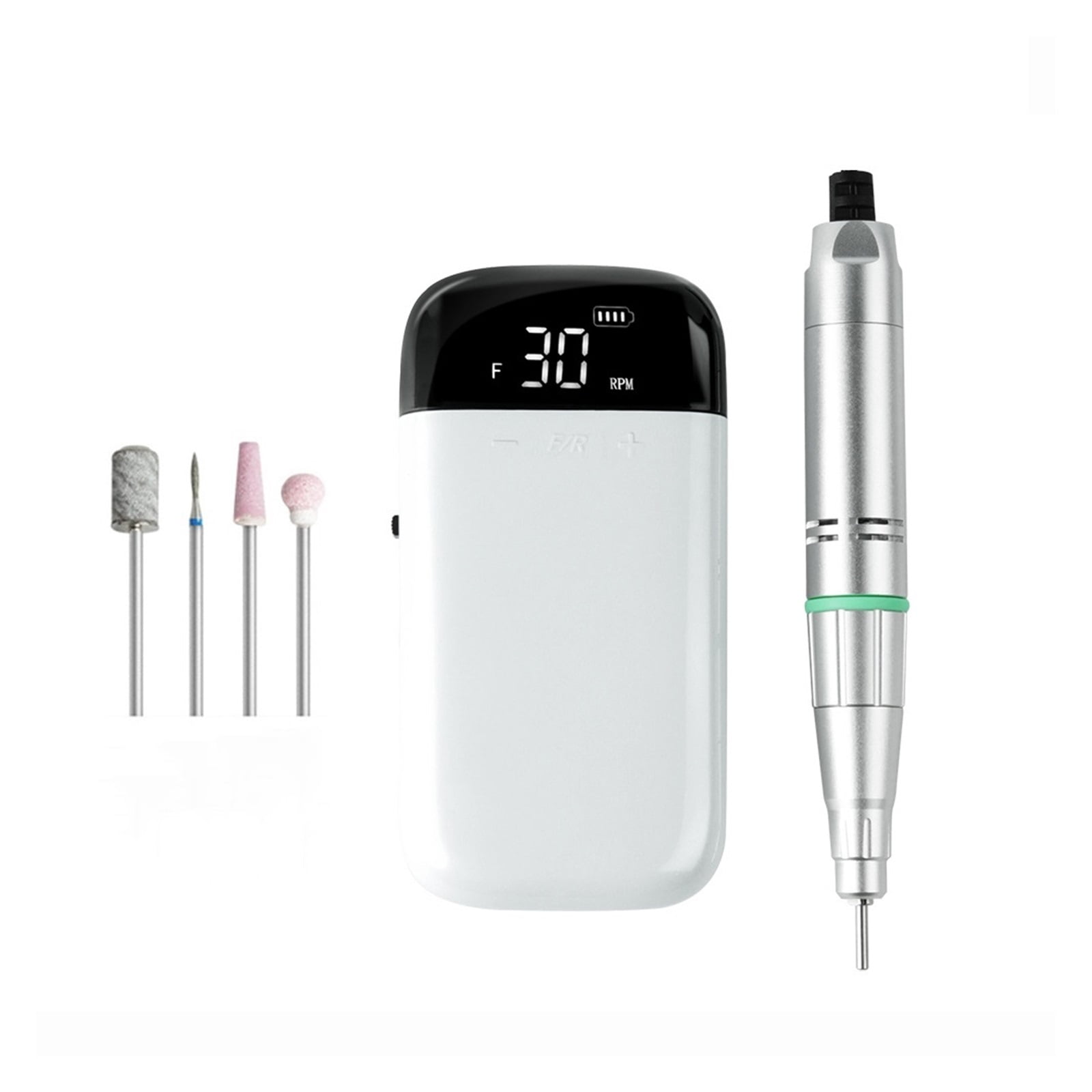 Nail Machine Rechargable 30000RPM Cordless Nail Drill Machine LCD Portable Manicure Machine For Manicure Nail Gel Polisher