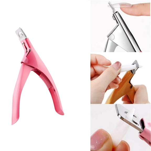 Nail Manicure Tools Stainless Steel French DIY Light U Shaped Scissors for Nails