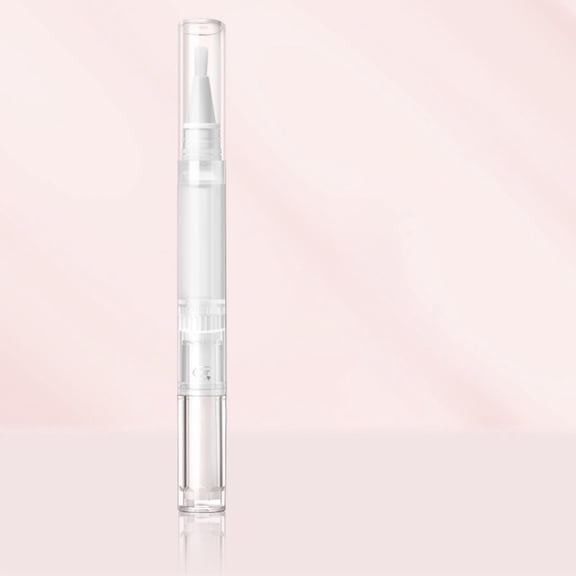 Nail Nutrition Oil Pen 2ml - Cuticle & Nail Moisturizer, Brightening Nail Care, Cosmetics Nail Strengthener, Portable Brush for Home or Salon Manicure, Hydrating & Smooth, Lily Makeup Organizers