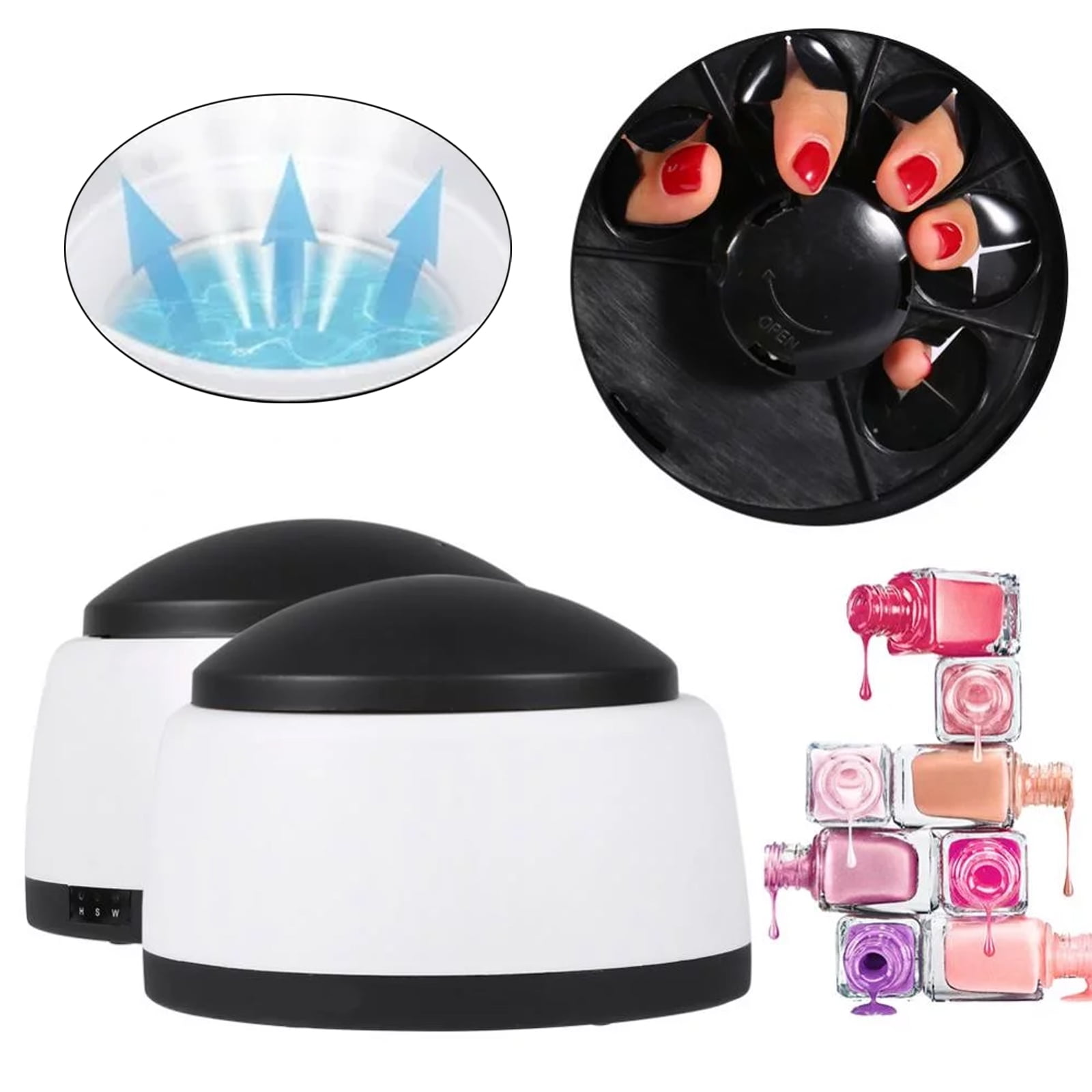 Nail Off Steamer，SunshineFace 36W Electric Steam Nail Remover Machine