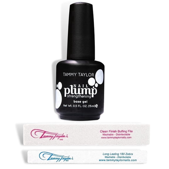 Tammy Taylor Nail Strengthener and Hardener Kit with Gel Base and Files