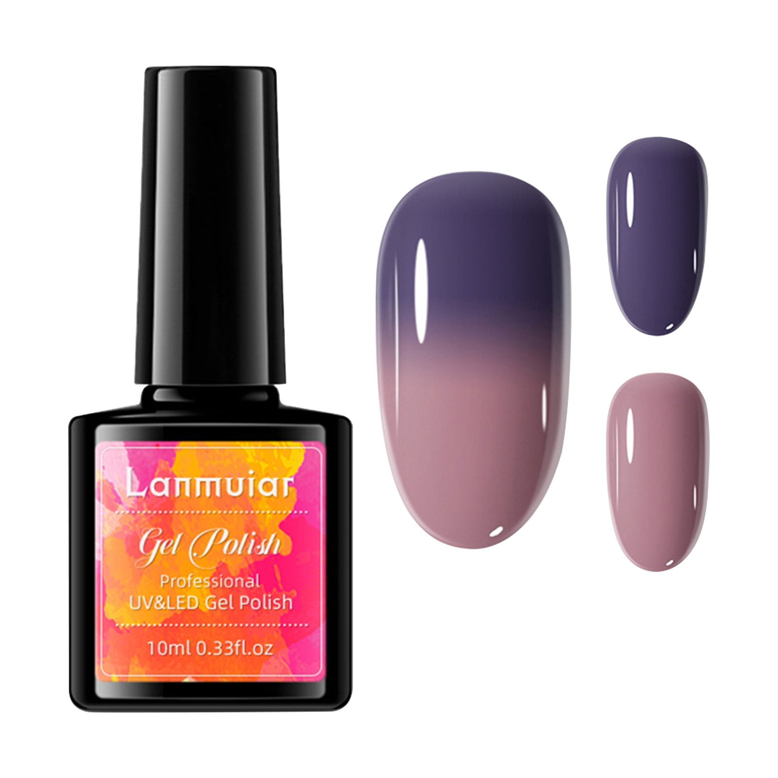 Nail Polish Big Sale！Himery Color Changing Gel Nail Polish Temperature
