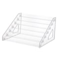 thumbnail image 1 of Nail Polish Display Rack, Essential Oils Holder, Clear Organizer, Shelf Storage Holder for Essential Oils Nail Polish Bottles Lipstick Bathroom , 7 Tiers, 1 of 9