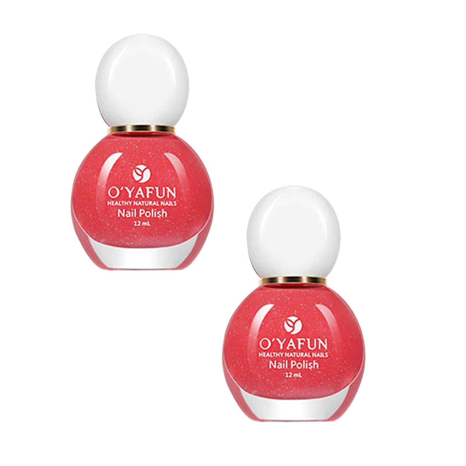 Nail Polish EcoFriendly Easy Peel Off & Quick Dry Water Based Nail