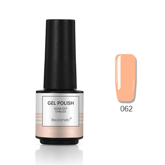 Nail Polish Glue, Phototherapy Nail Glue, Removable Soak-Off Gel Polish for UV LED Lamp, 7ml Volume, 108 Color Options, Medium Odor, Long-Lasting Shine Up to 30 Days