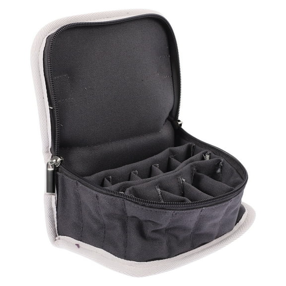 Nail Polish Kit Shockproof Storage Pouch Waterproof Suitcase Essential Oil Organizer Carrying Bag Cotton