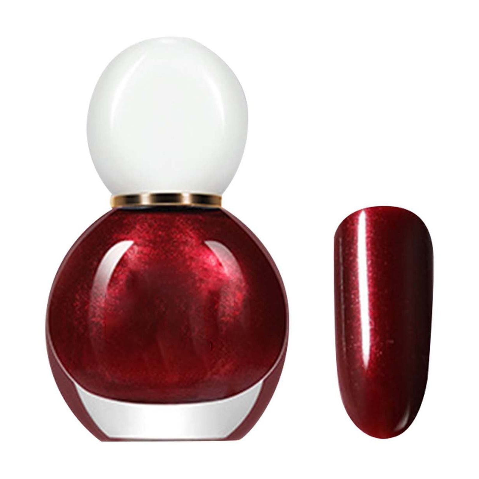 Nail Polish Long Lasting No Bake Quick Drying Nail Polish ( Red 12ML