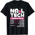 thumbnail image 1 of Nail Polish Manicurist Pedicurist Nail Artists Nail Tech T-Shirt, 1 of 4