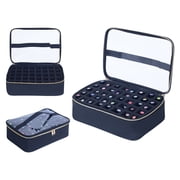 Nail Polish Organizer Holds 40 Bottles15ml-0.5fl.oz, Nail Polish Supplies Travel Case for Display